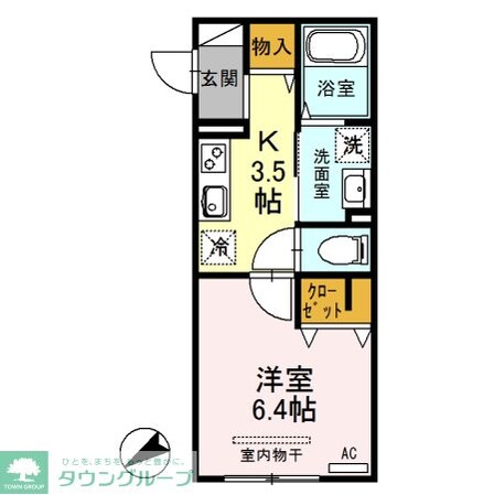 ホワイトヴィラの物件間取画像